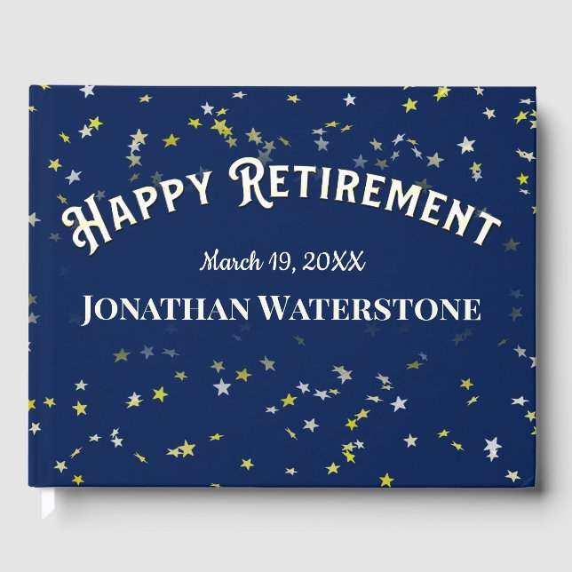 Livro De Visitas Entrar na Parte de Aposentação (Frente)