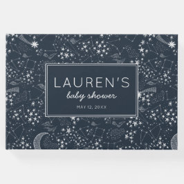 Livro De Visitas Escrito na constelação de estrelas