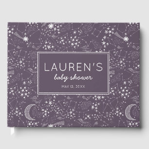 Livro De Visitas Escrito na constelação de estrelas