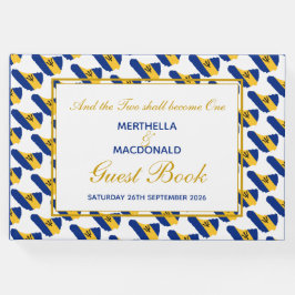 Livro De Visitas Escritura Cristã BARBADOS | Patriótico | Casamento