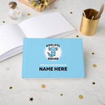 Esquadrão de Axolote fofo engraçado personalizável