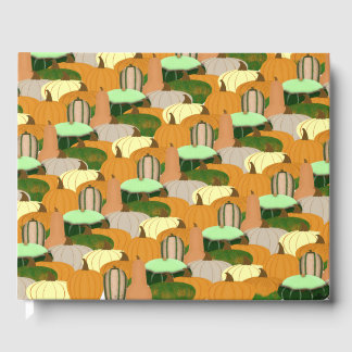 Livro De Visitas Esquadrão de outono de padrão de colheita