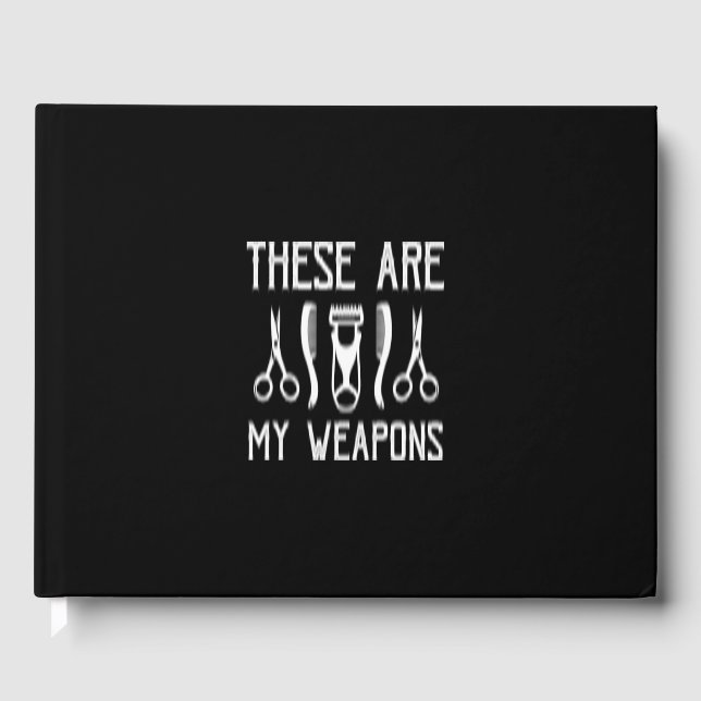 Livro De Visitas estas são as minhas armas (Frente)