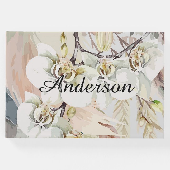 Livro De Visitas Estilo Boho (Frente)