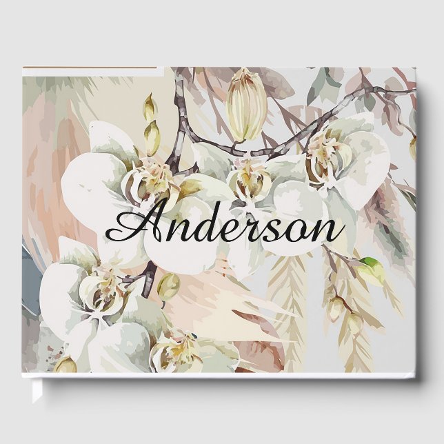 Livro De Visitas Estilo Boho (Frente)