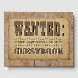 Livro De Visitas Estilo Oeste Desejado