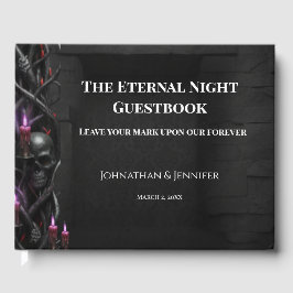 Livro De Visitas Eternal Night Gothic Vampire Wedding Dark Romance