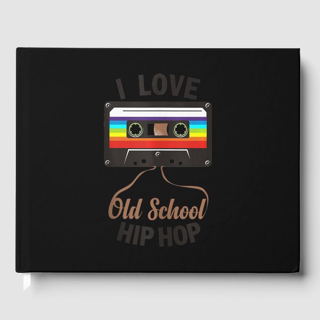 Livro De Visitas EU AMO A VELHA ESCOLA HIP HOP Music 80s 90s Casset (Frente)