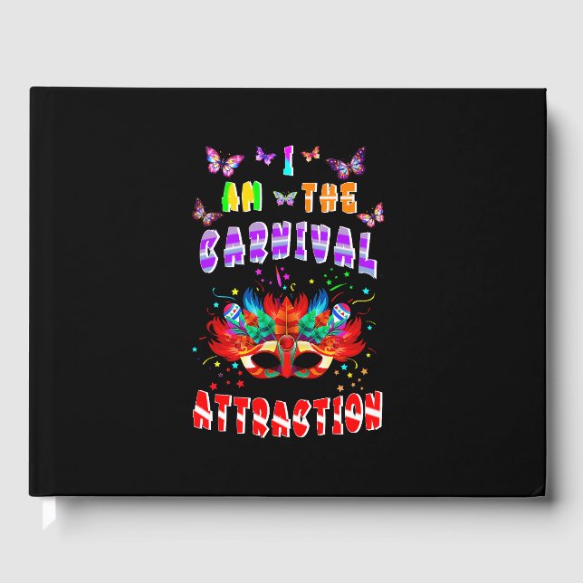 Livro De Visitas Eu Sou A Atração Do Carnaval (Frente)