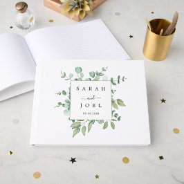 Livro De Visitas Eucalyptus Wedding