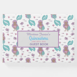 Livro De Visitas Fada - Sereia Quinceañera 15 Birthday