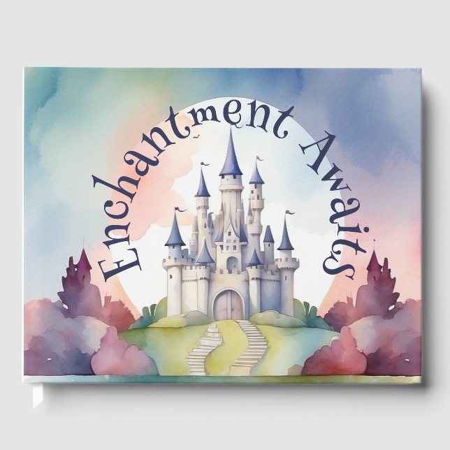 Livro De Visitas Fairy Tale Castle Party (Frente)
