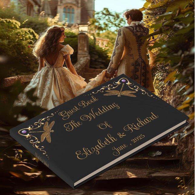 Livro De Visitas Fantasy Fairy Tale Wedding (Criador carregado)