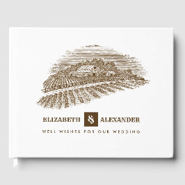 Livro De Visitas Fazenda Desenhando Casamento Russo