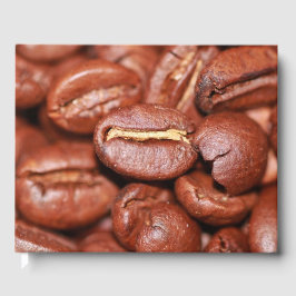 Livro De Visitas Feijões de café torrados