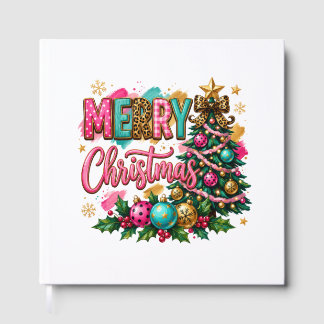 Livro De Visitas Feliz Natal Elegante