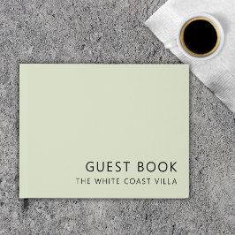 Livro De Visitas Férias de Sage Aluguer Código QR Comentários do Li