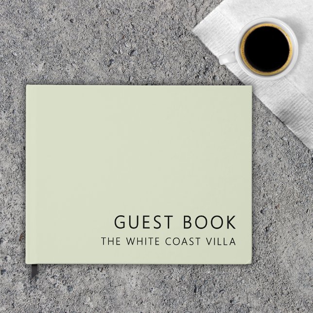 Livro De Visitas Férias de Sage Aluguer Código QR Comentários do Li (Criador carregado)