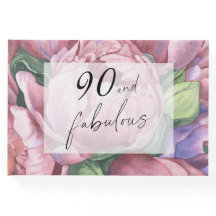 Festa de Aniversário de 90 anos com tema Floral Vi