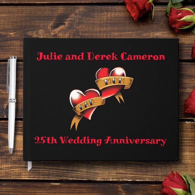 Livro De Visitas Festa de Aniversário do Papai e da Mamãe (Criador carregado)