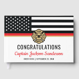 Livro De Visitas Festa de aposentadoria do bombeiro