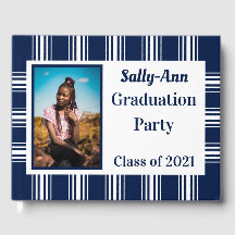 Festa de formatura de fotos brancas do marinho