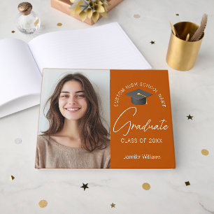Livro De Visitas Festa de Formatura Personalizada com Foto do Gradu