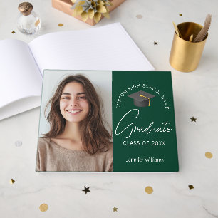 Livro De Visitas Festa de Graduação Personalizada Foto de Graduado