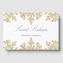 Floco de neve Dourado Winter Sweet 16