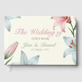 Livro De Visitas Flor de Açafrão