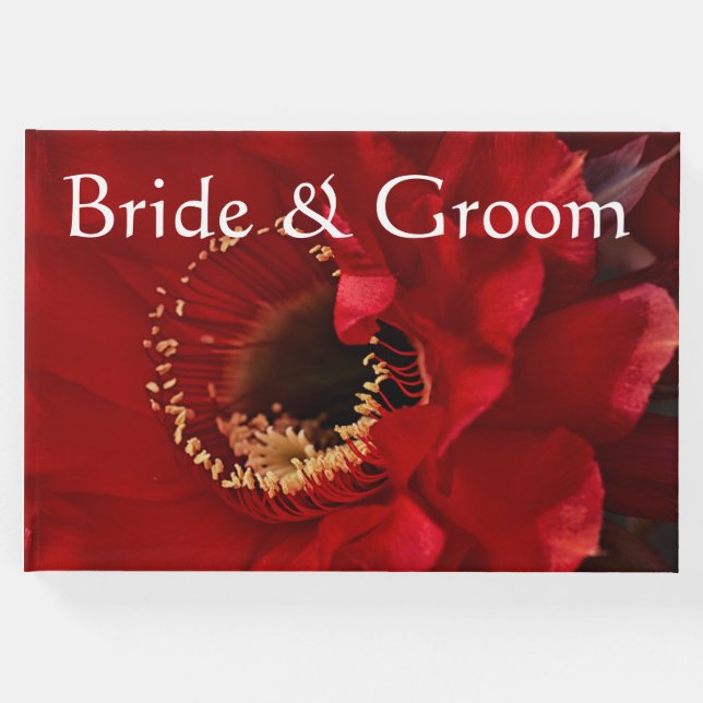 Livro De Visitas Flor de cacto (Frente)