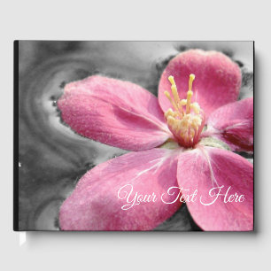 Livro De Visitas Flor de Maçã