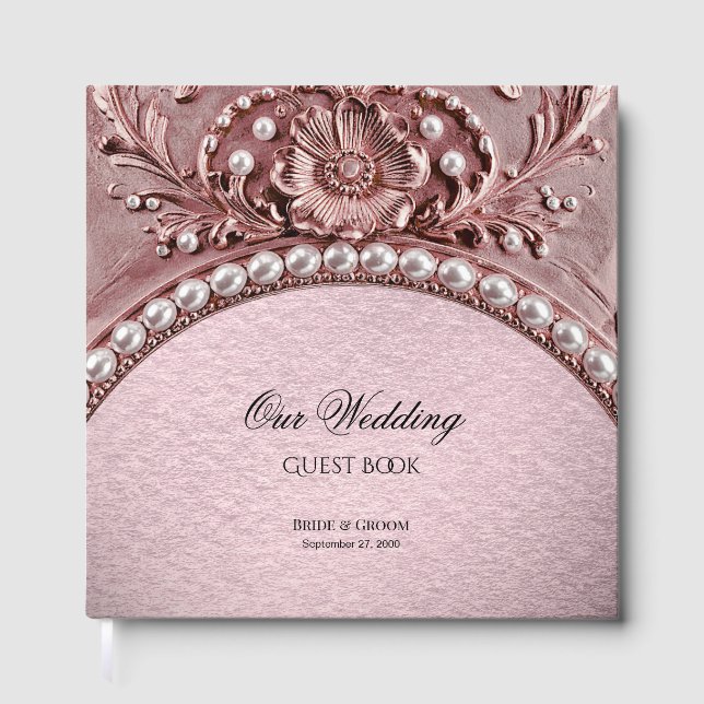 Livro de Visitas Flor de Rosa (Frente)