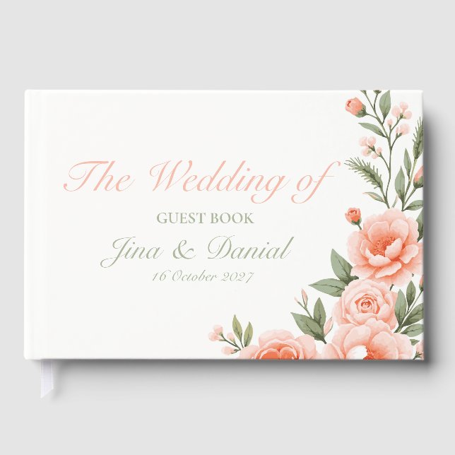 Livro De Visitas Floração do Pôr do Sol (Frente)