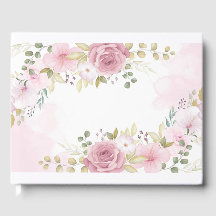 Livro de Visitas Floral