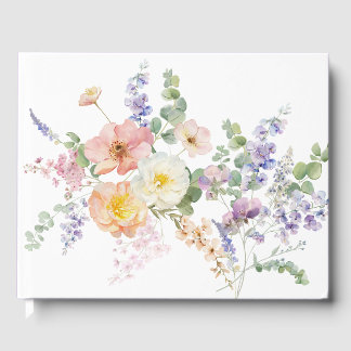 Livro De Visitas Floral Bee Guestbook