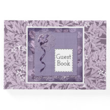 Floral Purple William Morris Patterno Country