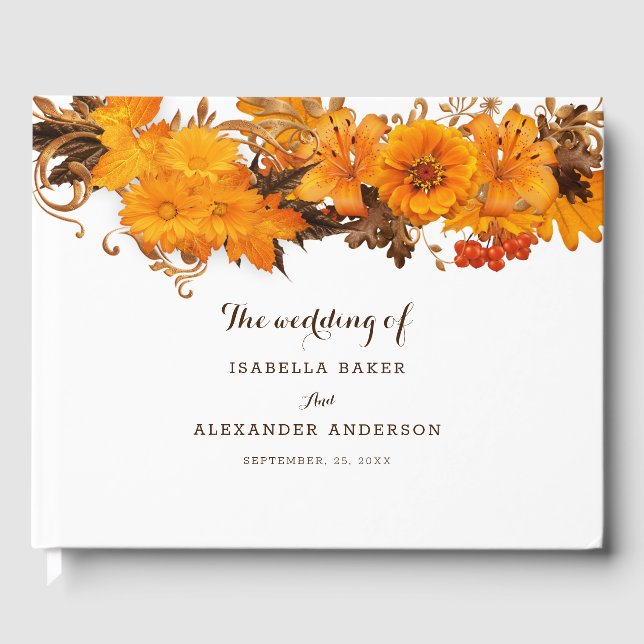 Livro De Visitas Flores Amarelas (Frente)