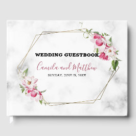 Livro De Visitas Flores Coloridas