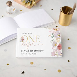 Livro De Visitas Flores Coloridas, Flores Selvagens, Primeiro Anive