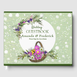 Livro De Visitas Flores de primavera de Verão