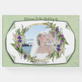 Livro De Visitas Flores de primavera de Verão