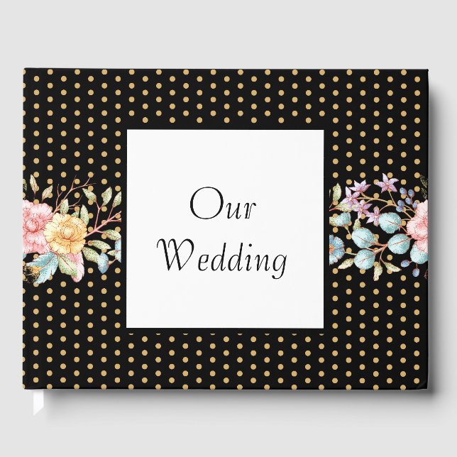 Livro De Visitas Flores Noturnas Festivas (Frente)