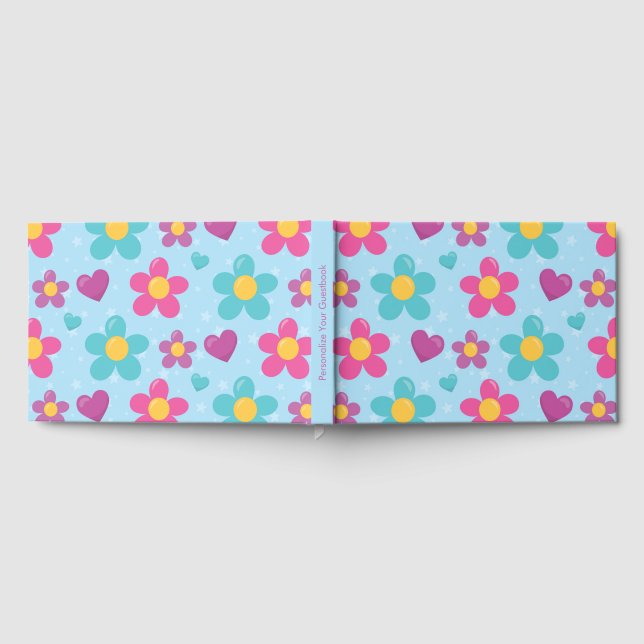 Livro De Visitas Flores Salpicadas de Estrelas (Completo)