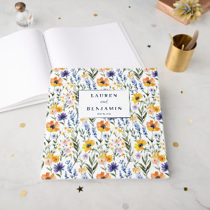 Livro De Visitas Flores Silvestres Alegres