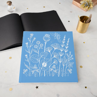 Livro De Visitas Flores Silvestres Botânicas