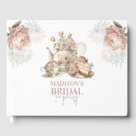 Livro De Visitas Florim do Partido Bridal Bridal Personalizado