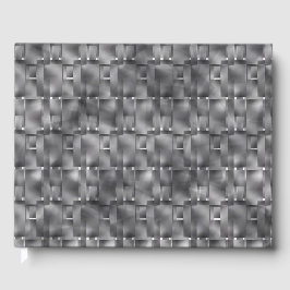 Livro De Visitas Formas retangulares de cor das cinzas e manchas es