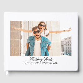 Livro De Visitas Foto de Guest do Casamento Moderno