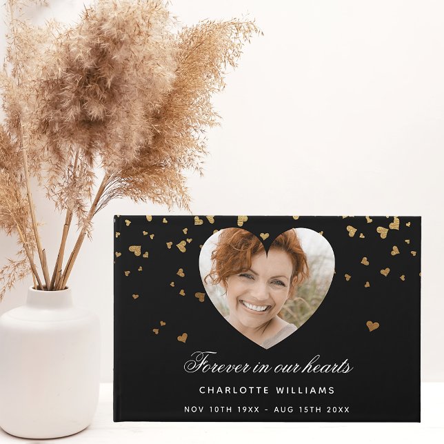 Livro De Visitas Foto do Memorial Black Gold Hearts (Criador carregado)